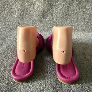 What Color Raspberry Looks Like Veronica Beard | Shoes | Veronica Beard Salton Raspberry Suede Slide ...